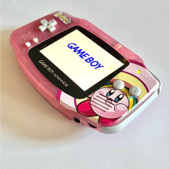 FREE SHIP! ✨
Nintendo Game Boy Advance IPS Backlit - Fuchsia Pink Kirby + Games - Picture 2 of 5
